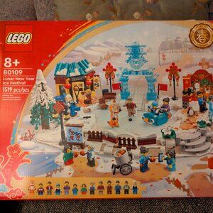 LEGO Chinese Traditional Festivals Lunar New Year Ice Festival 80109 - New Facto